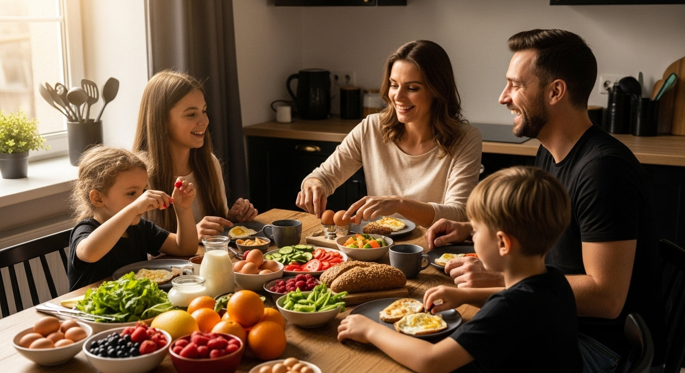 Vitamine täglich Familie Ernährung
