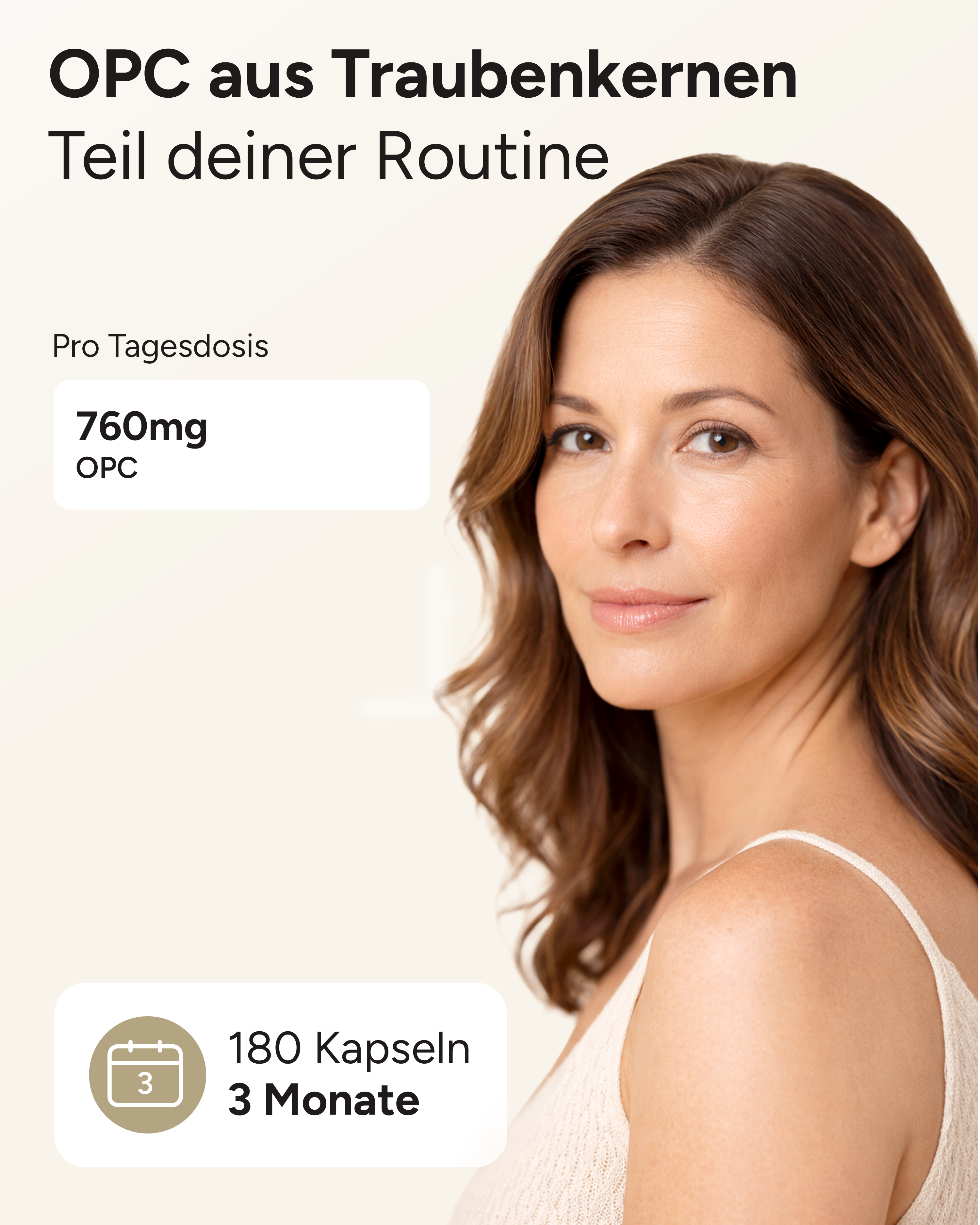OPC aus Traubenkernen - 760mg pro Tag