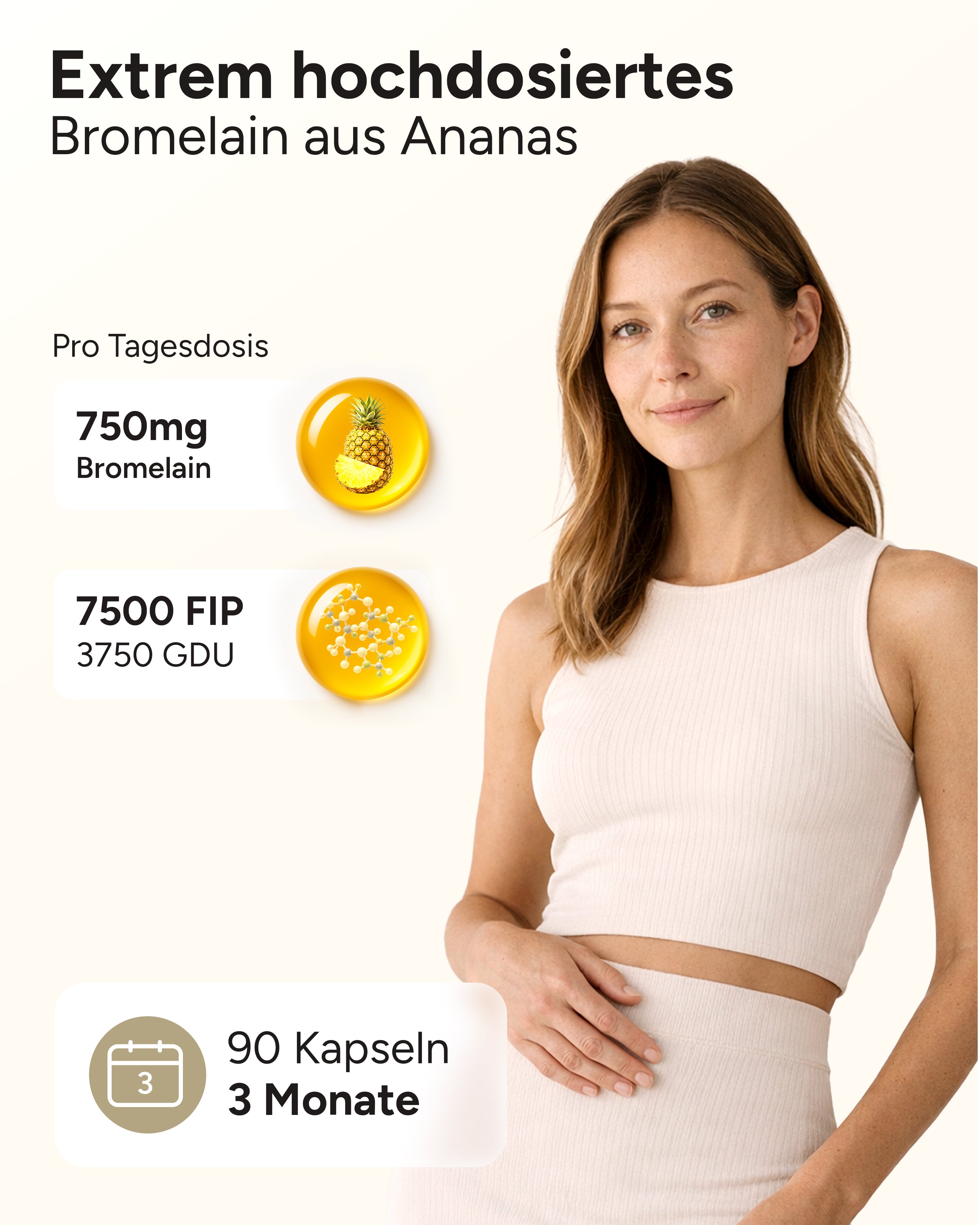 Bromelain - 7500FIP pro Kapsel