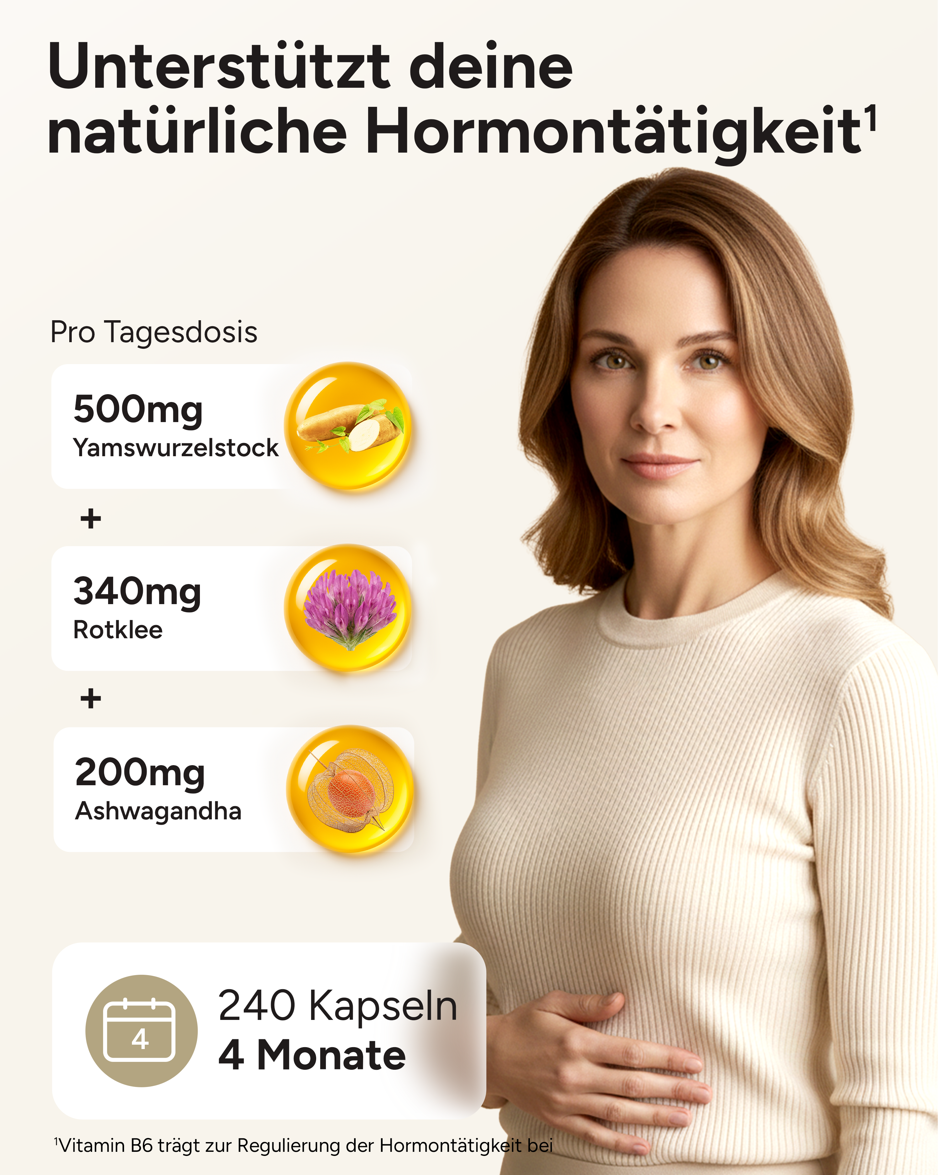 Meno Vitalkomplex - 12 abgestimmten Inhaltsstoffen