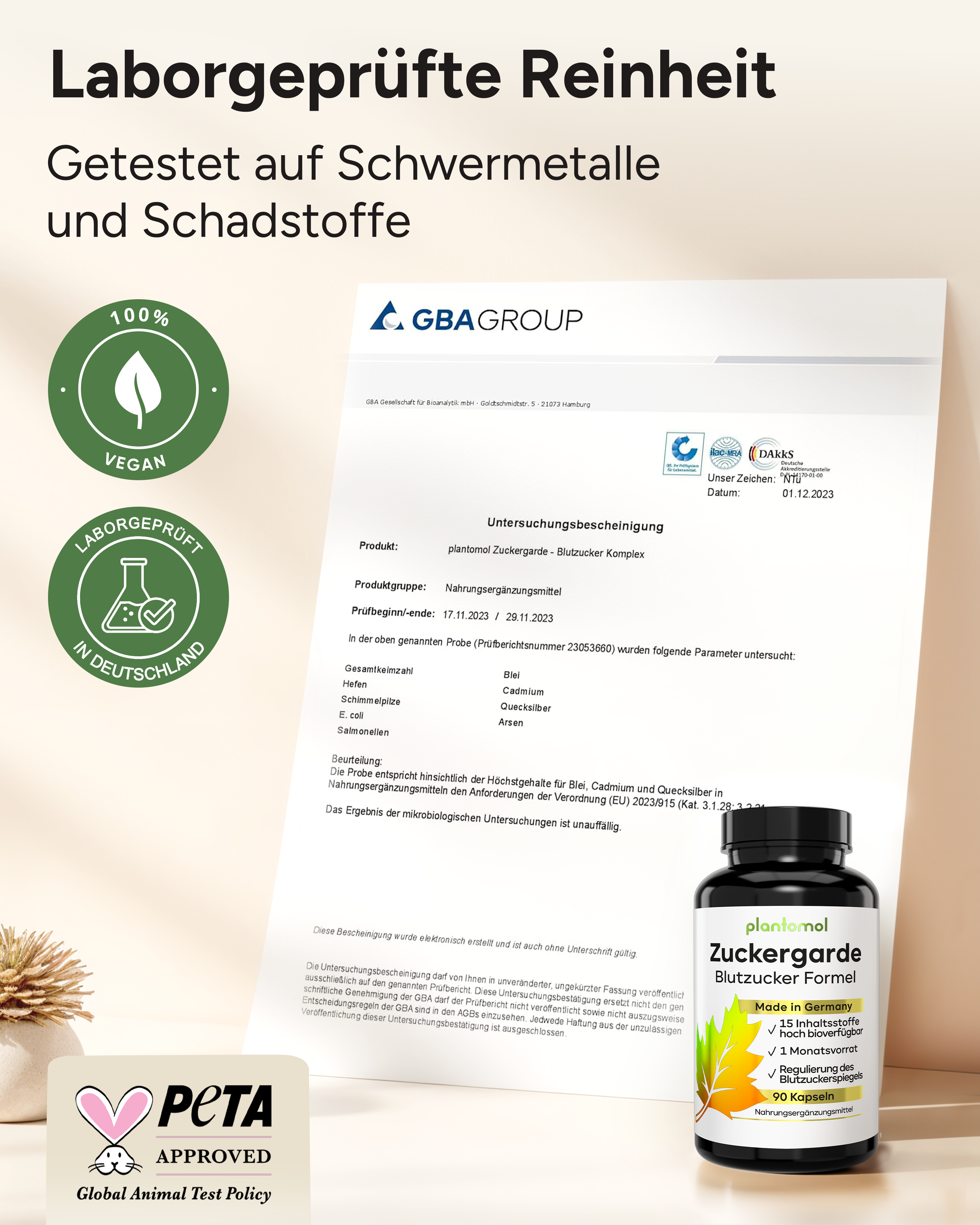 Zuckergarde - 15-fach Blutzucker Formel