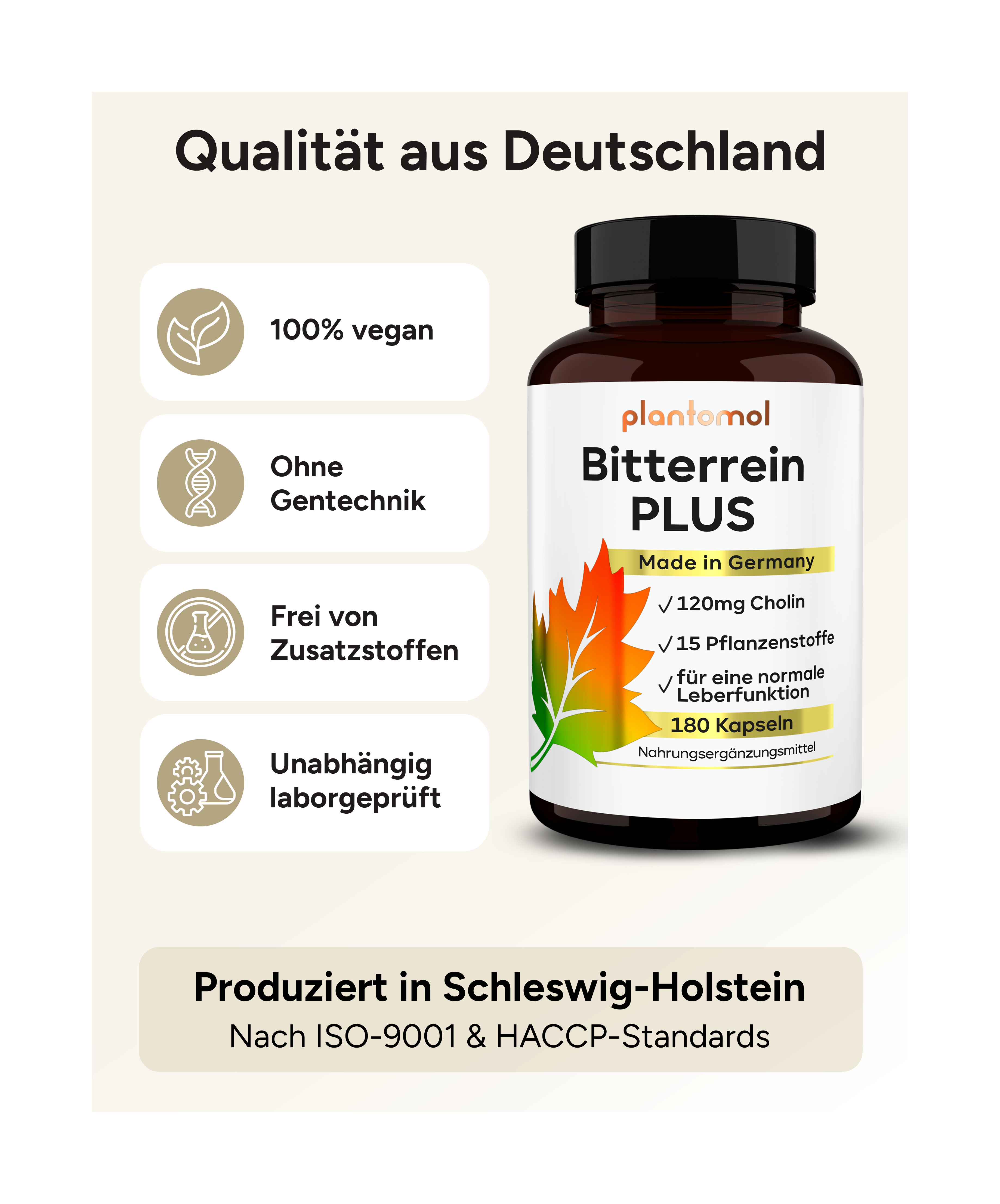 Bitterrein PLUS - Mariendistel, Artischocke und Löwenzahn