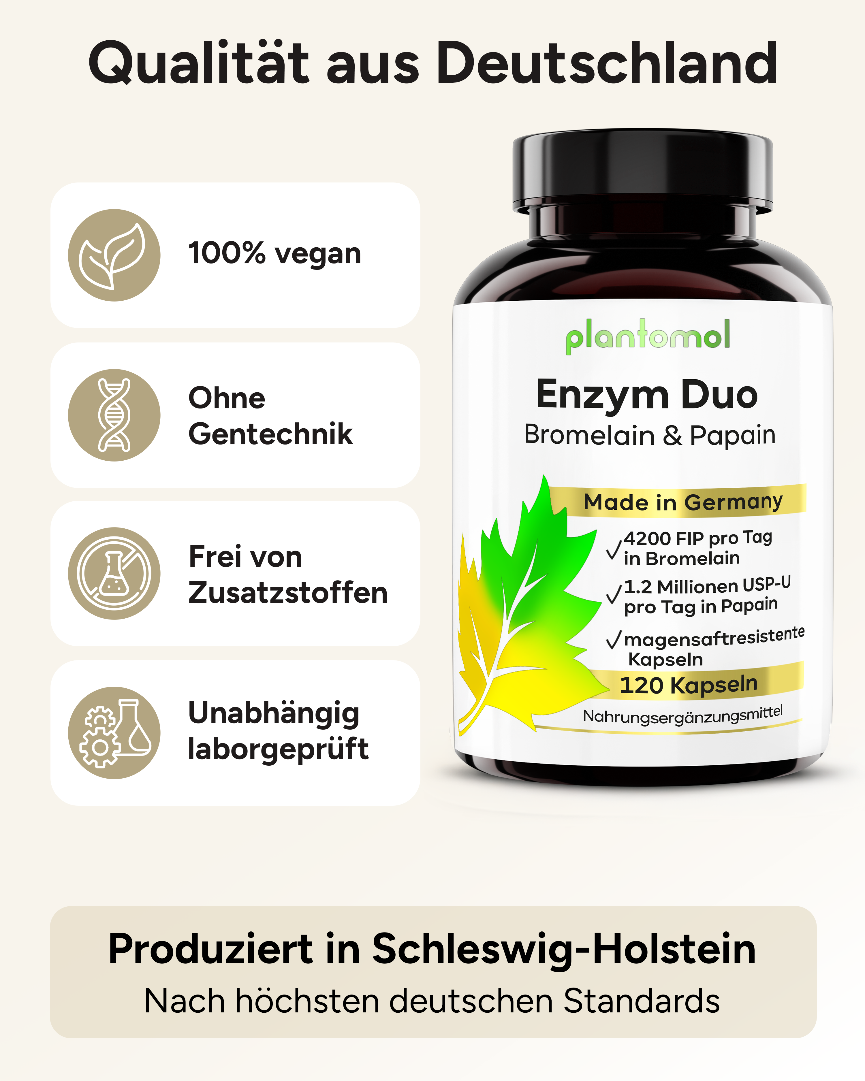 Enzym Duo - Bromelain & Papain