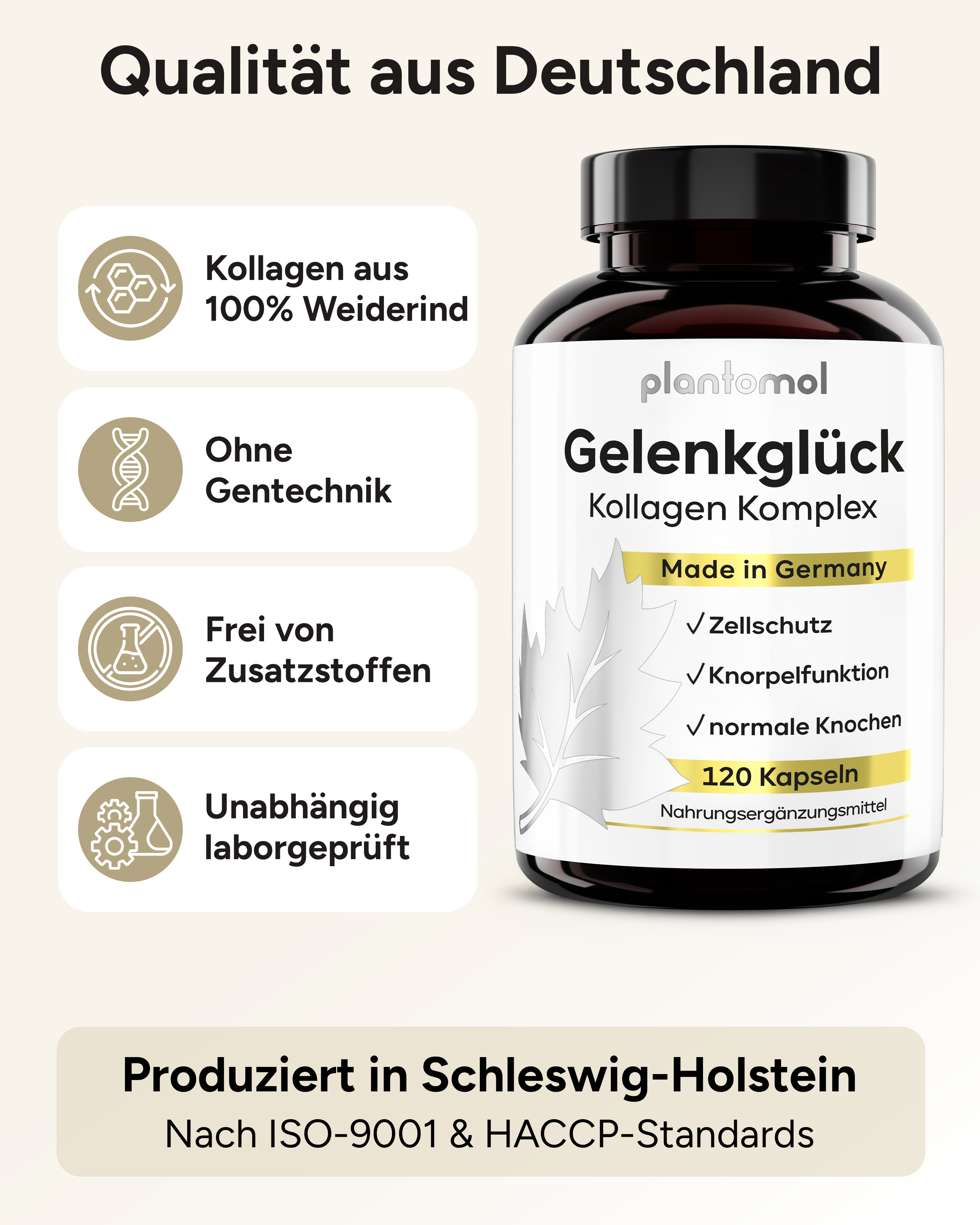 Gelenkglück - Kollagen & Hyaluron Komplex