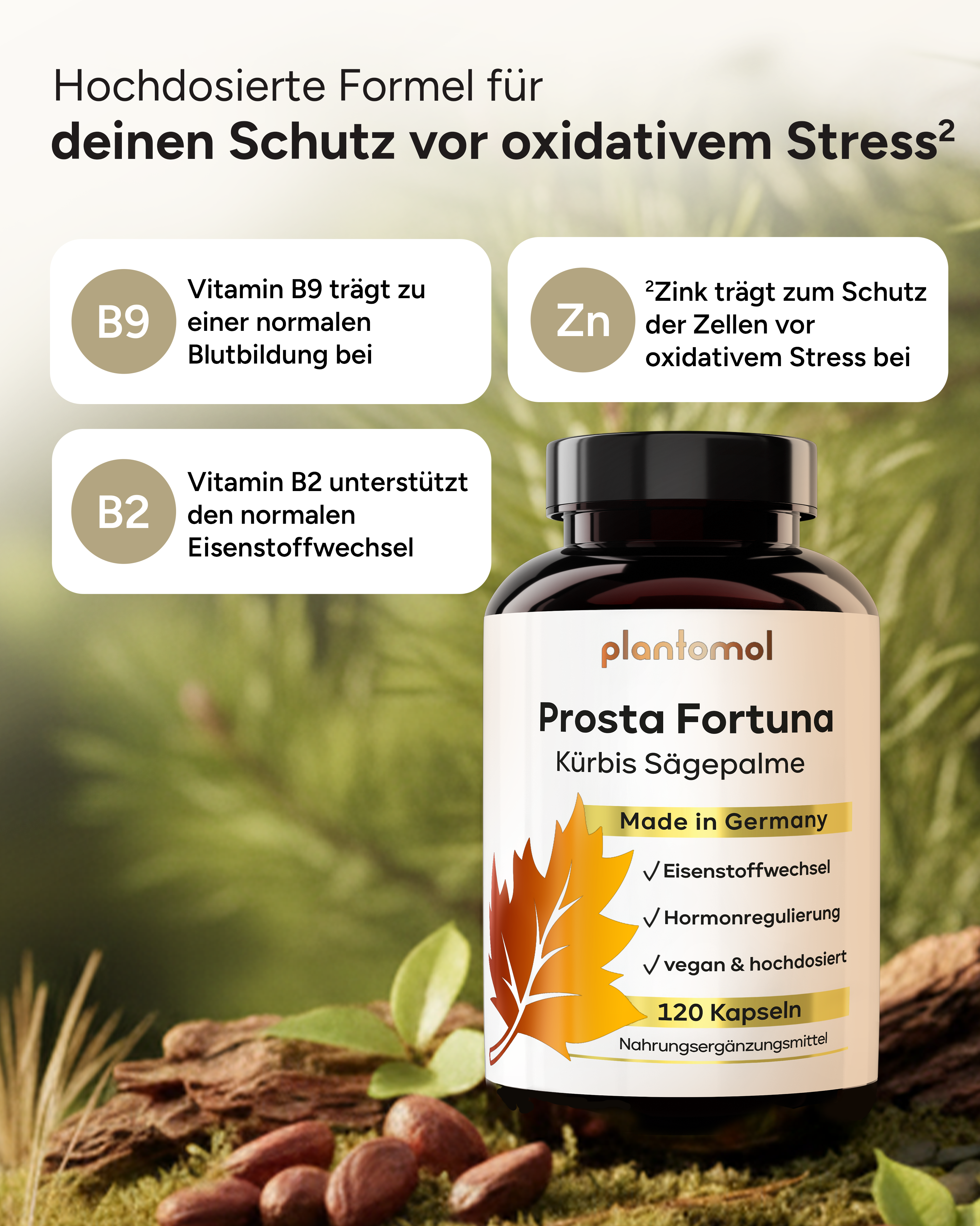 Prosta Fortuna - Kürbis-und Sägepalmen-Extrakt