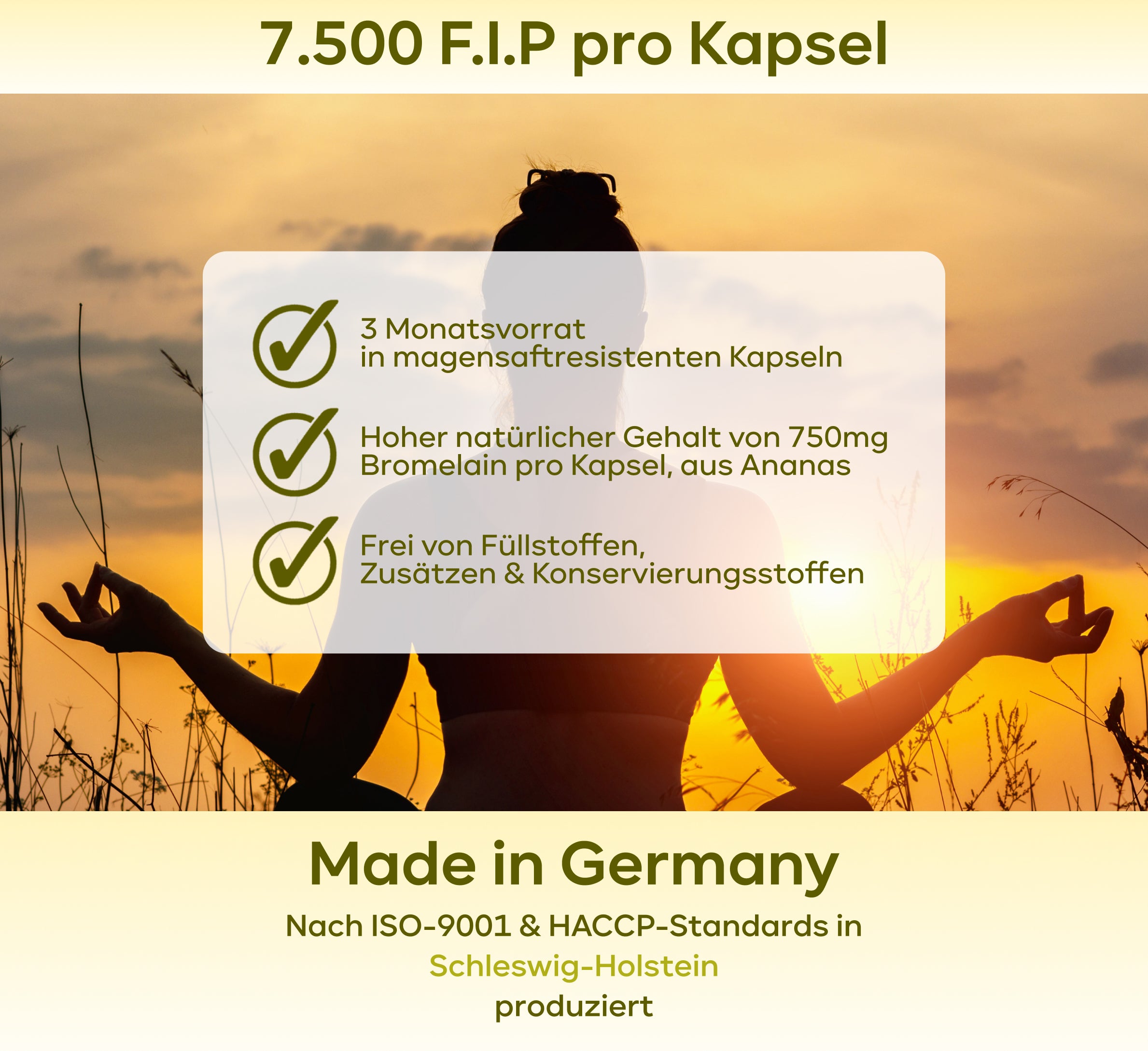 Bromelain - 7500FIP pro Kapsel