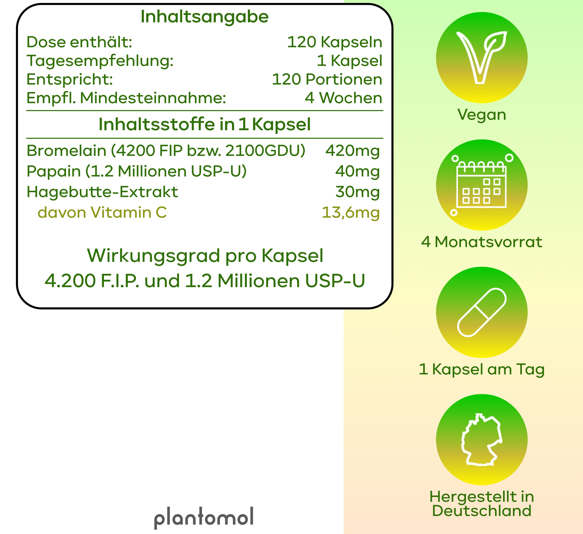 Enzym Duo - Bromelain & Papain