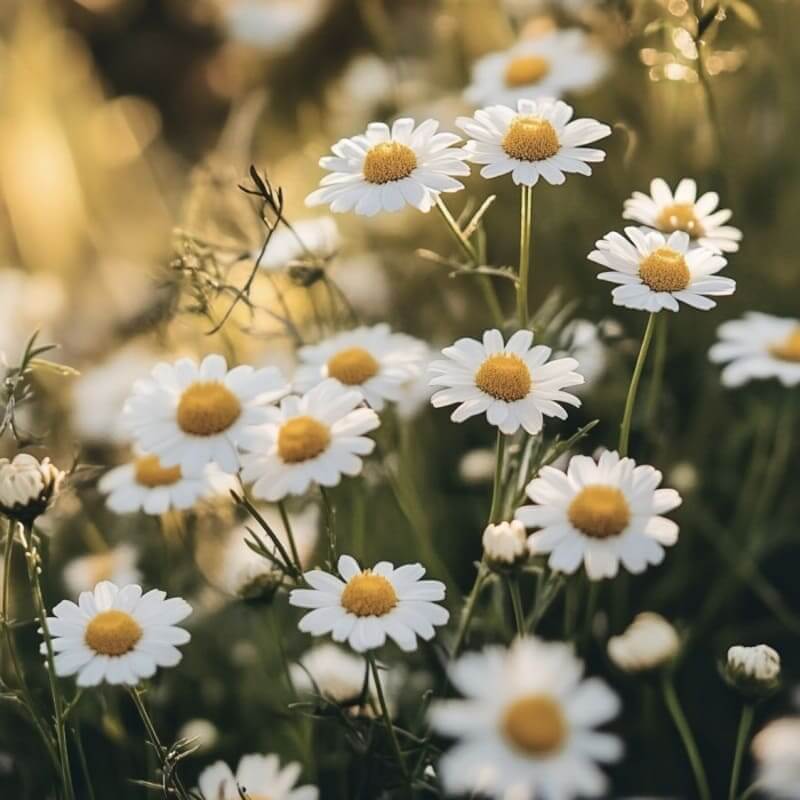 Kamille in Natur