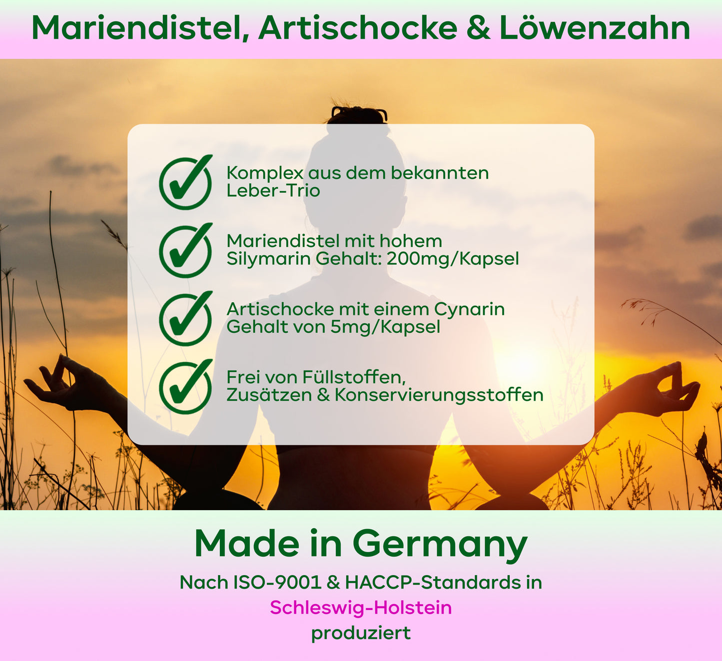 Mariendistel Komplex - mit Löwenzahn & Artischocke