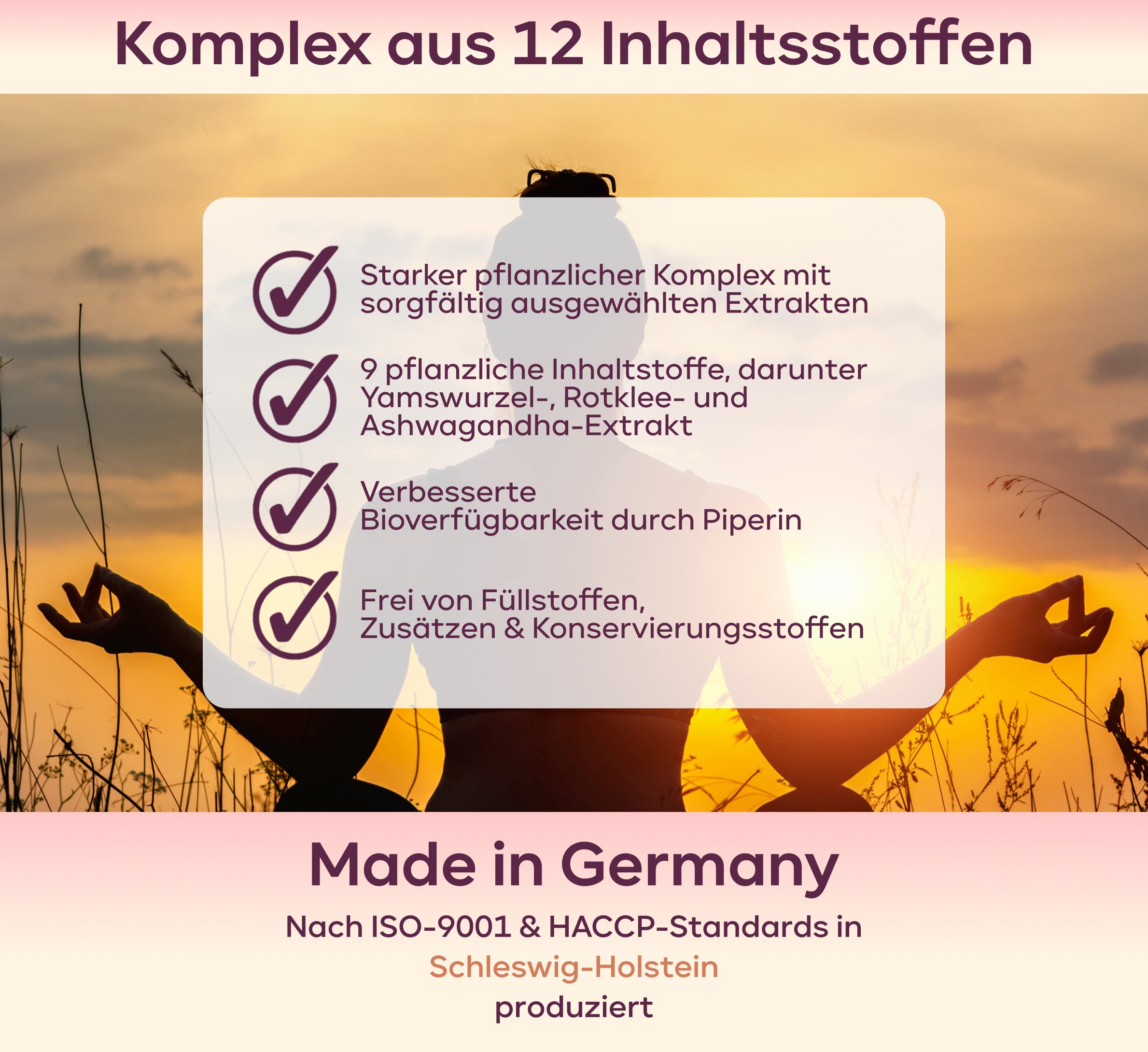 Meno Vitalkomplex - 12 abgestimmten Inhaltsstoffen