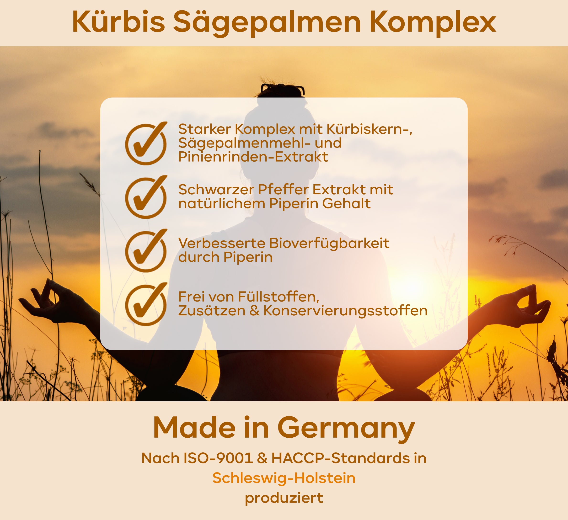 Prosta Fortuna - Kürbis-und Sägepalmen-Extrakt