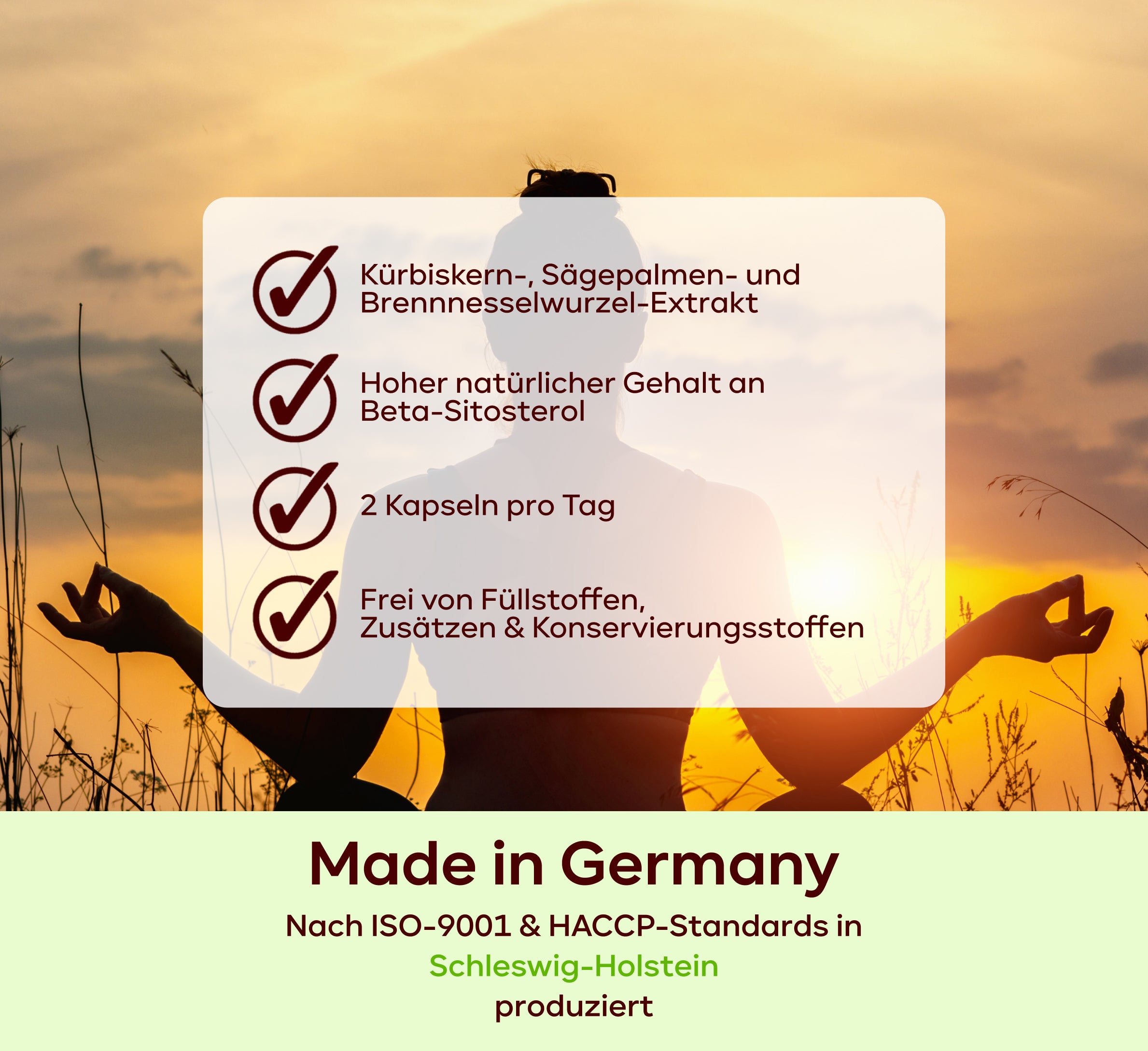 Prosta Trio - Kürbiskern-, Sägepalmen,- Brennnesselwurzel-Extrakt