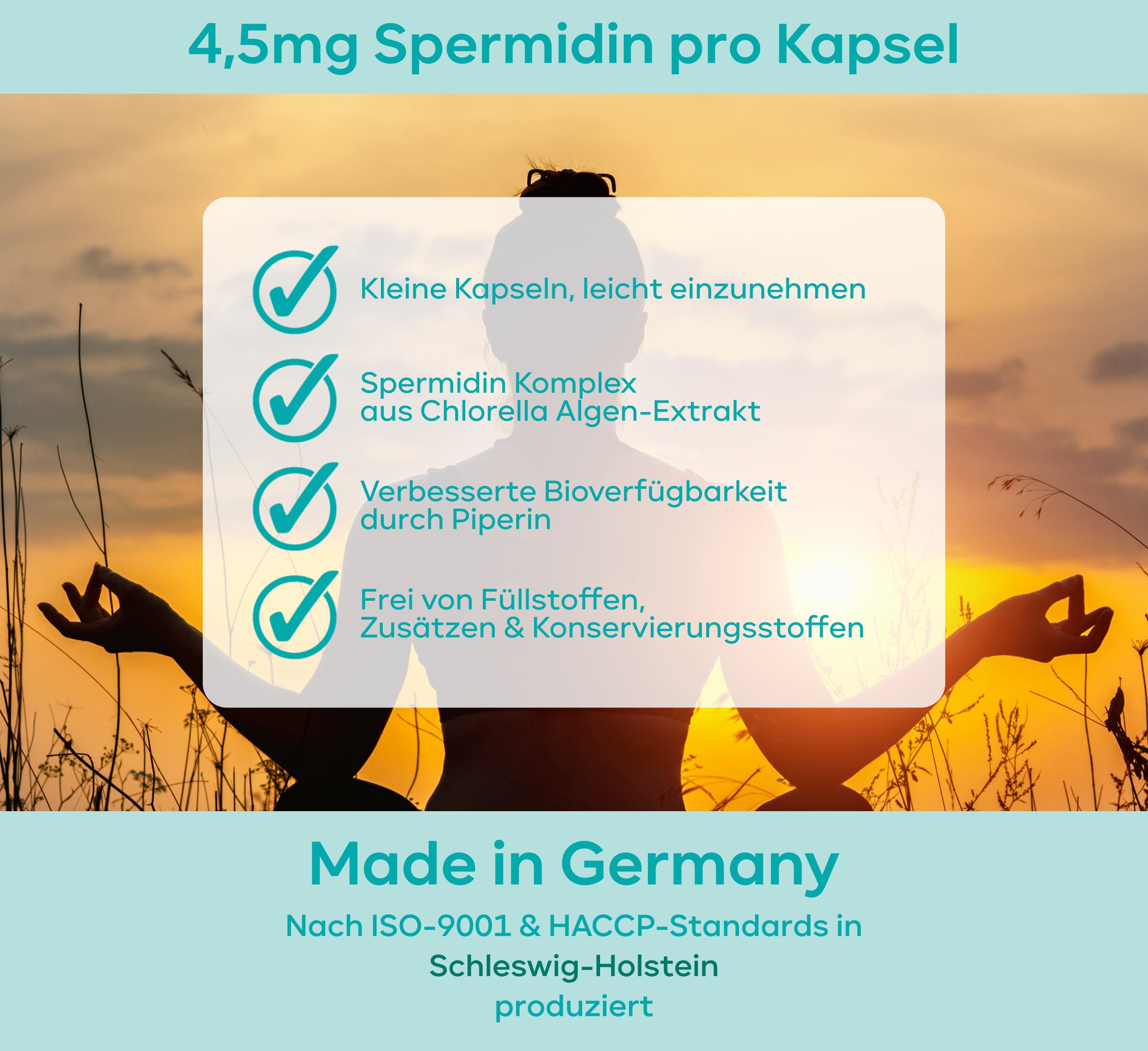 Spermidin PLUS - 4,5mg Spermidin pro Kapsel
