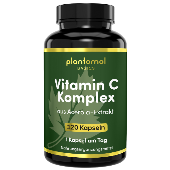 Vitamin C - 162,5mg pro Kapsel aus Acerola-Extrakt