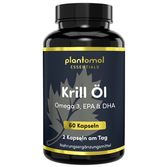 Omega 3 Krill Öl - 140mg EPA & 70mg DHA pro Tag