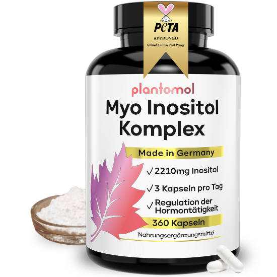 Myo-Inositol Komplex - mit D-Chiro-Inositol, Vitaminen und Chrom