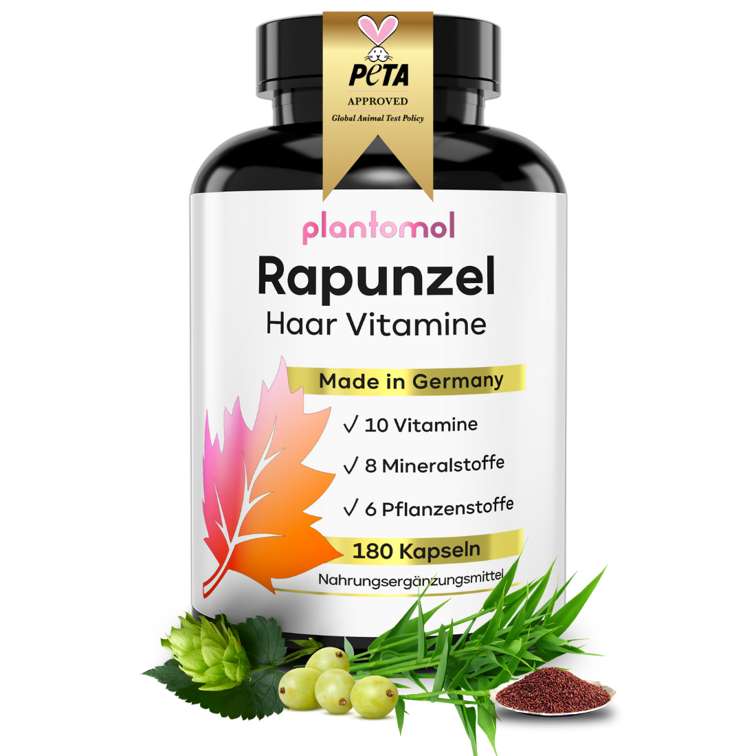 Rapunzel Haar Vitamine - Biotin, Hirse & Silizium