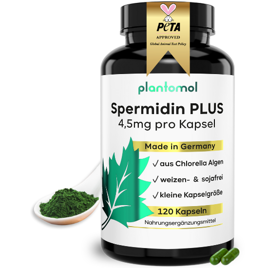 Spermidin PLUS - 4,5mg Spermidin pro Kapsel