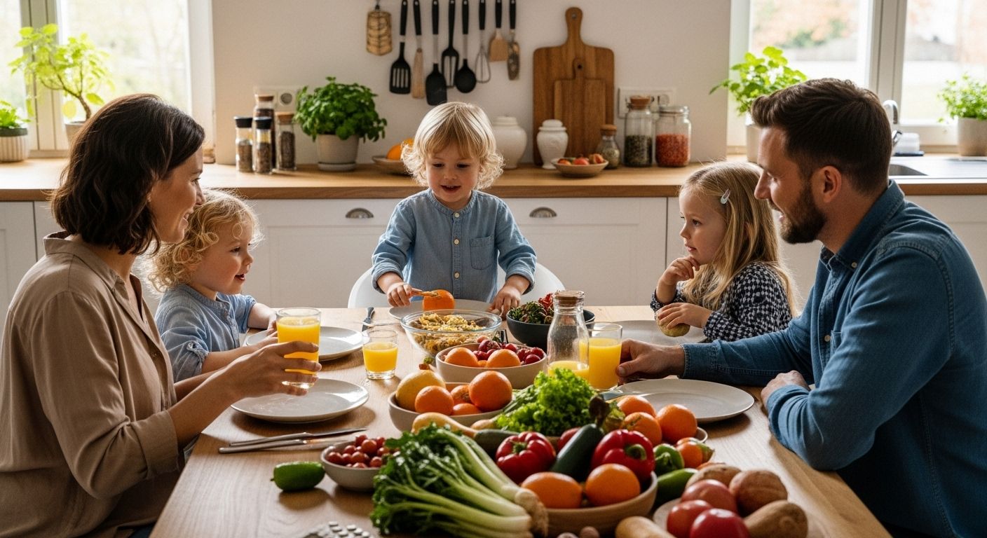 Vitaminmangel Familie Ernährung