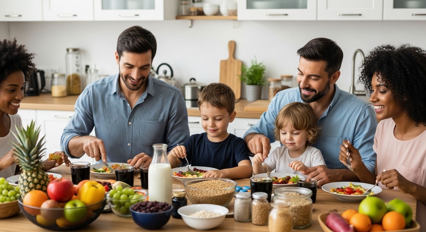 Ernährung Immunsystem Alltag Familie