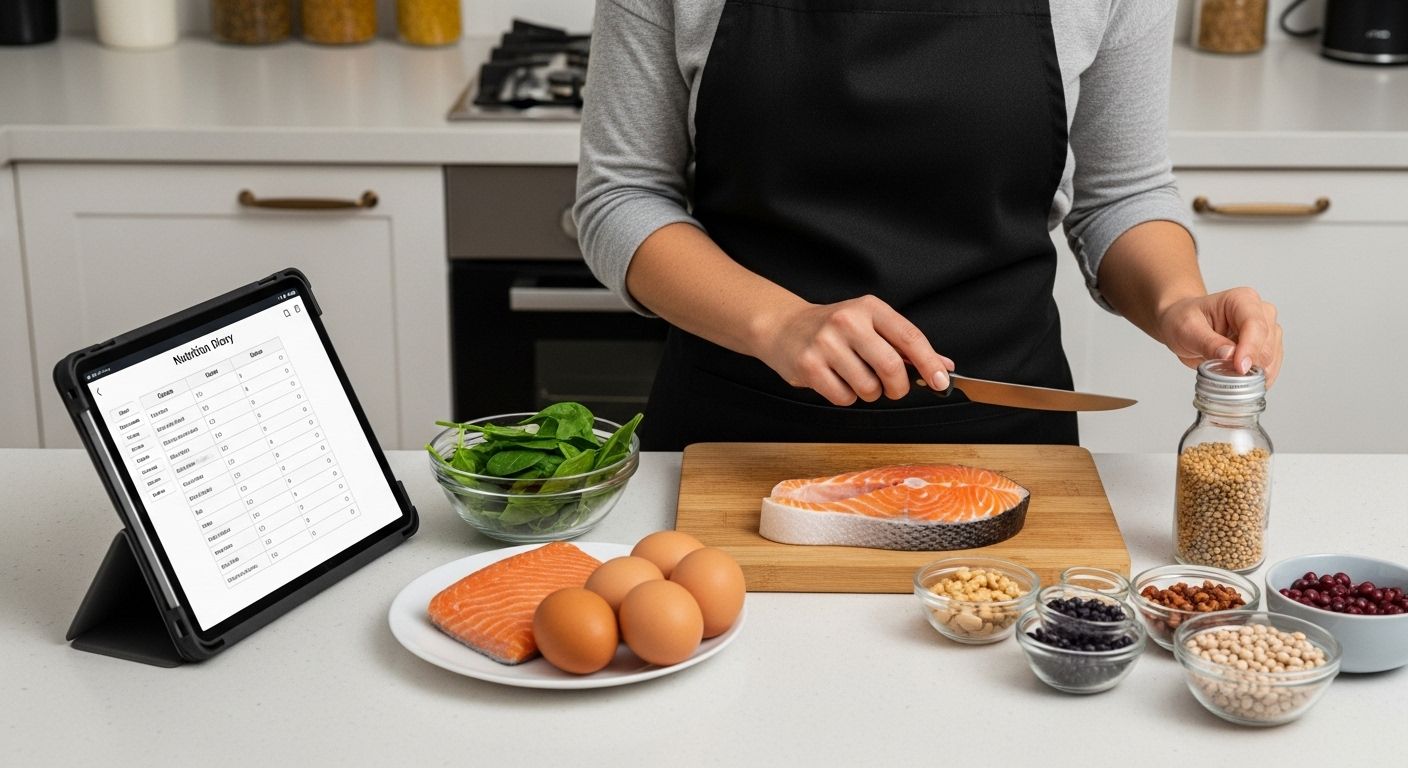 haare und nägel stärken Ernährungstagebuch