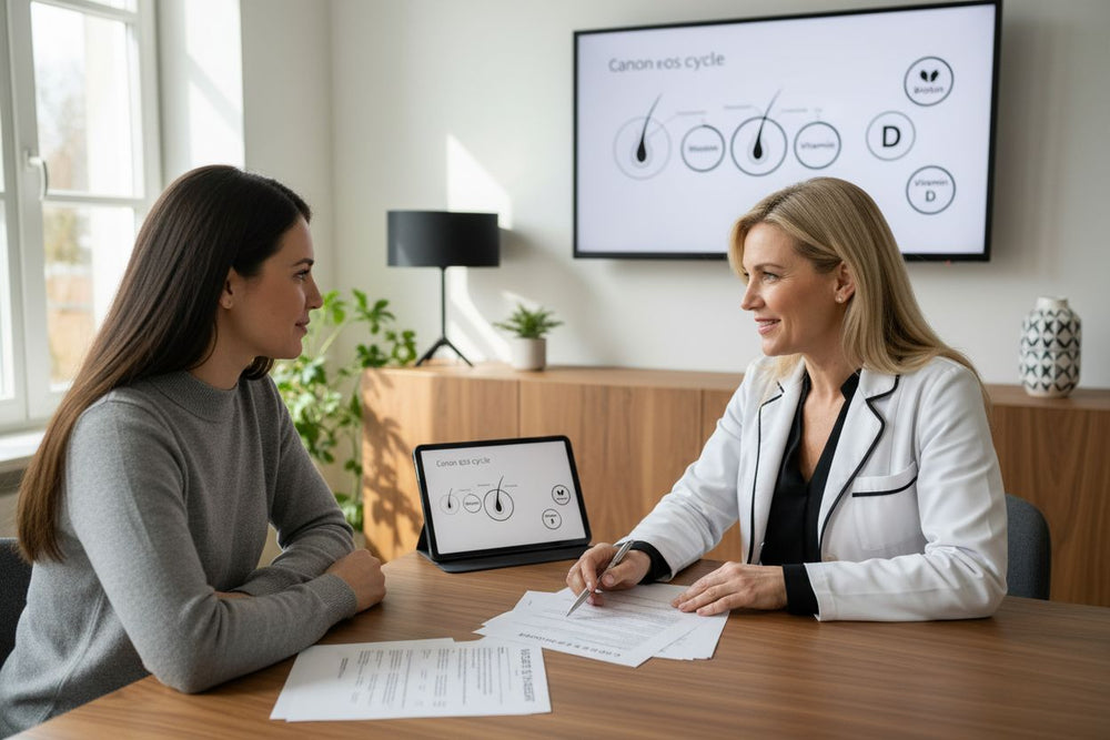 ärztliche Beratung Haarausfall