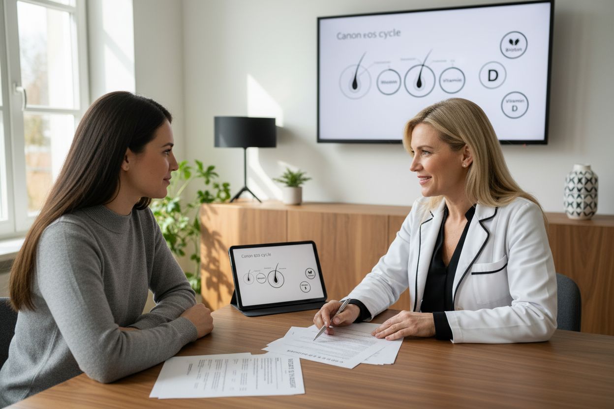 ärztliche Beratung Haarausfall