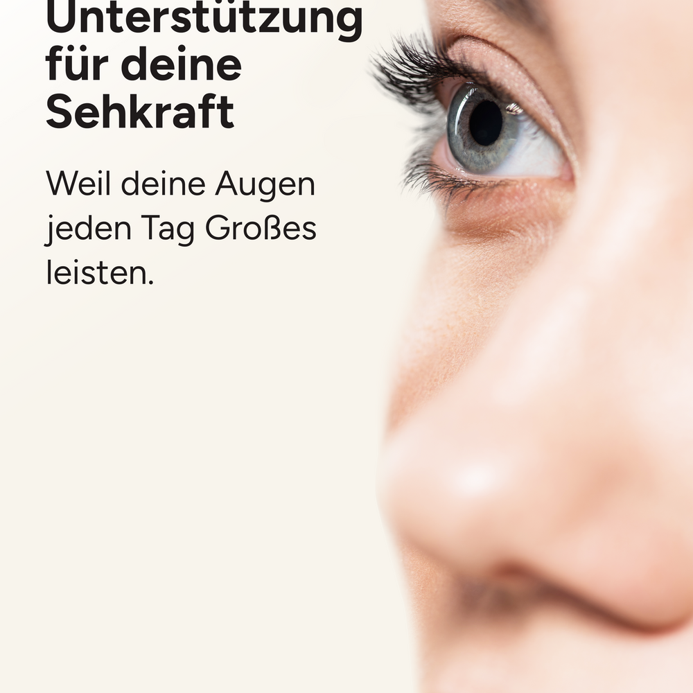 
                      
                        Weitblick - Augenvitamine mit 44mg Lutein und 11mg Zeaxanthin
                      
                    