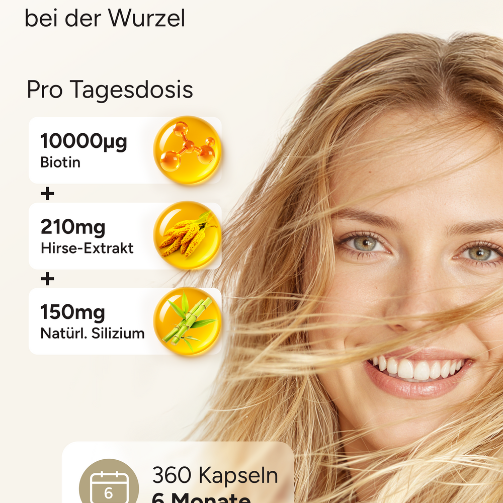 
                      
                        Rapunzel Haar Vitamine - Biotin, Hirse & Silizium
                      
                    