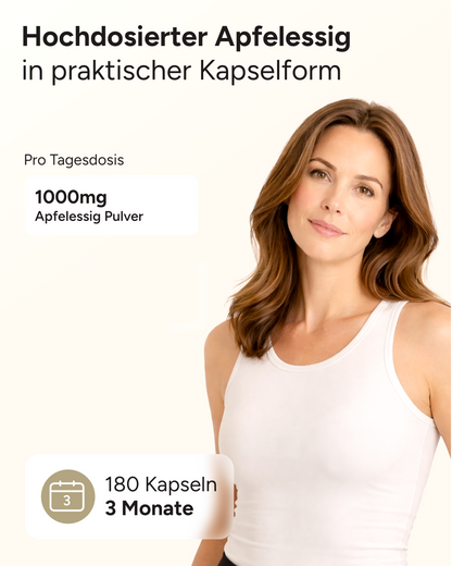 Apfelessig - 1000mg pro Tag
