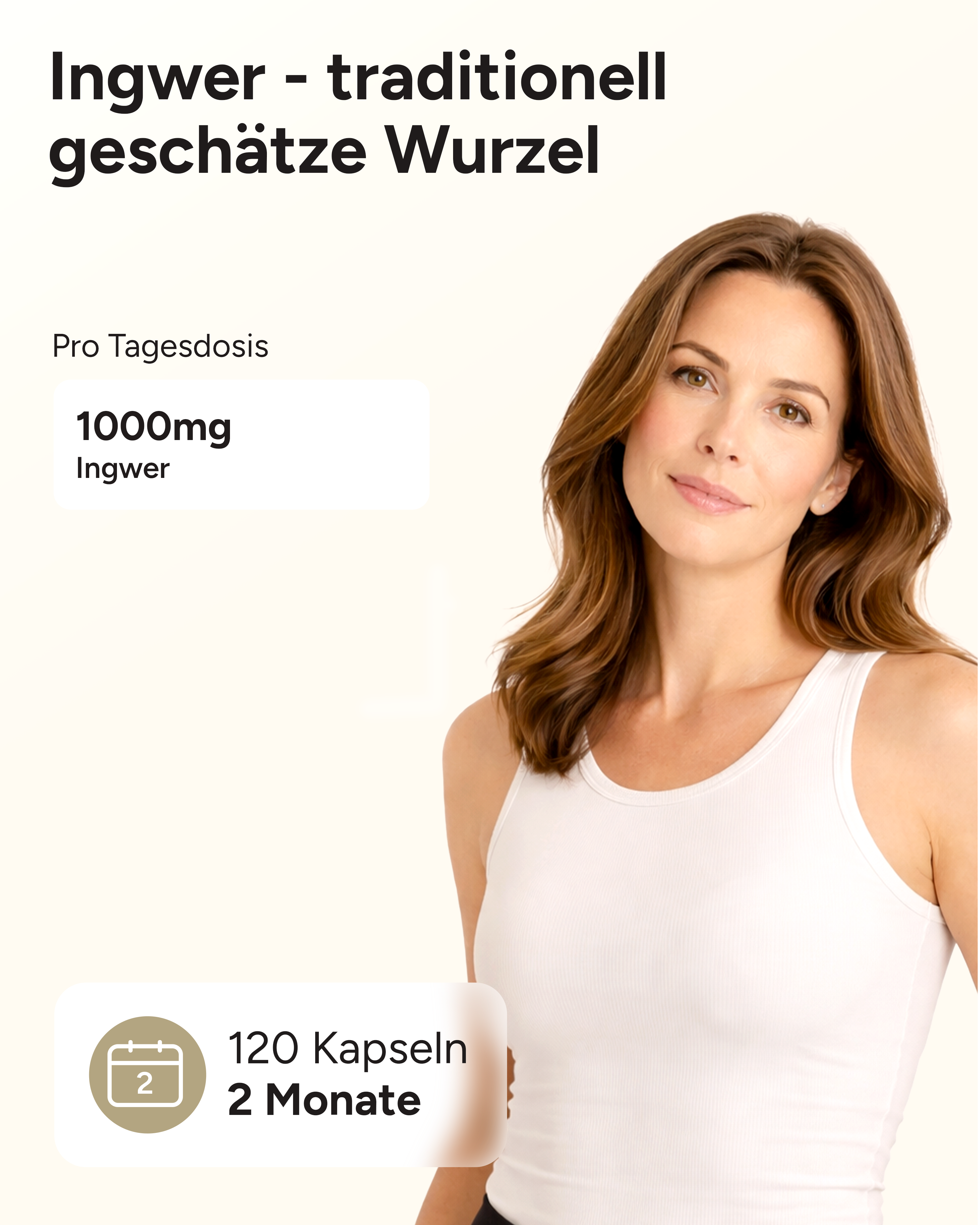 Ingwer - 1000mg pro Tag