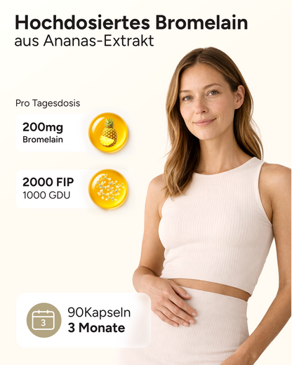 Bromelain - 2000FIP pro Kapsel