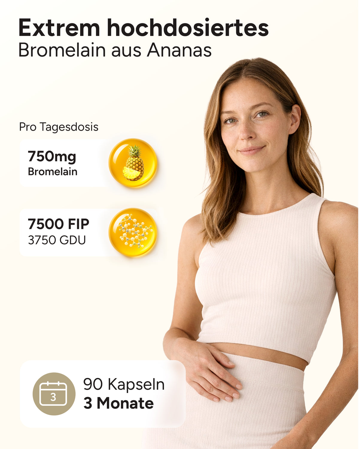 Bromelain - 7500FIP pro Kapsel