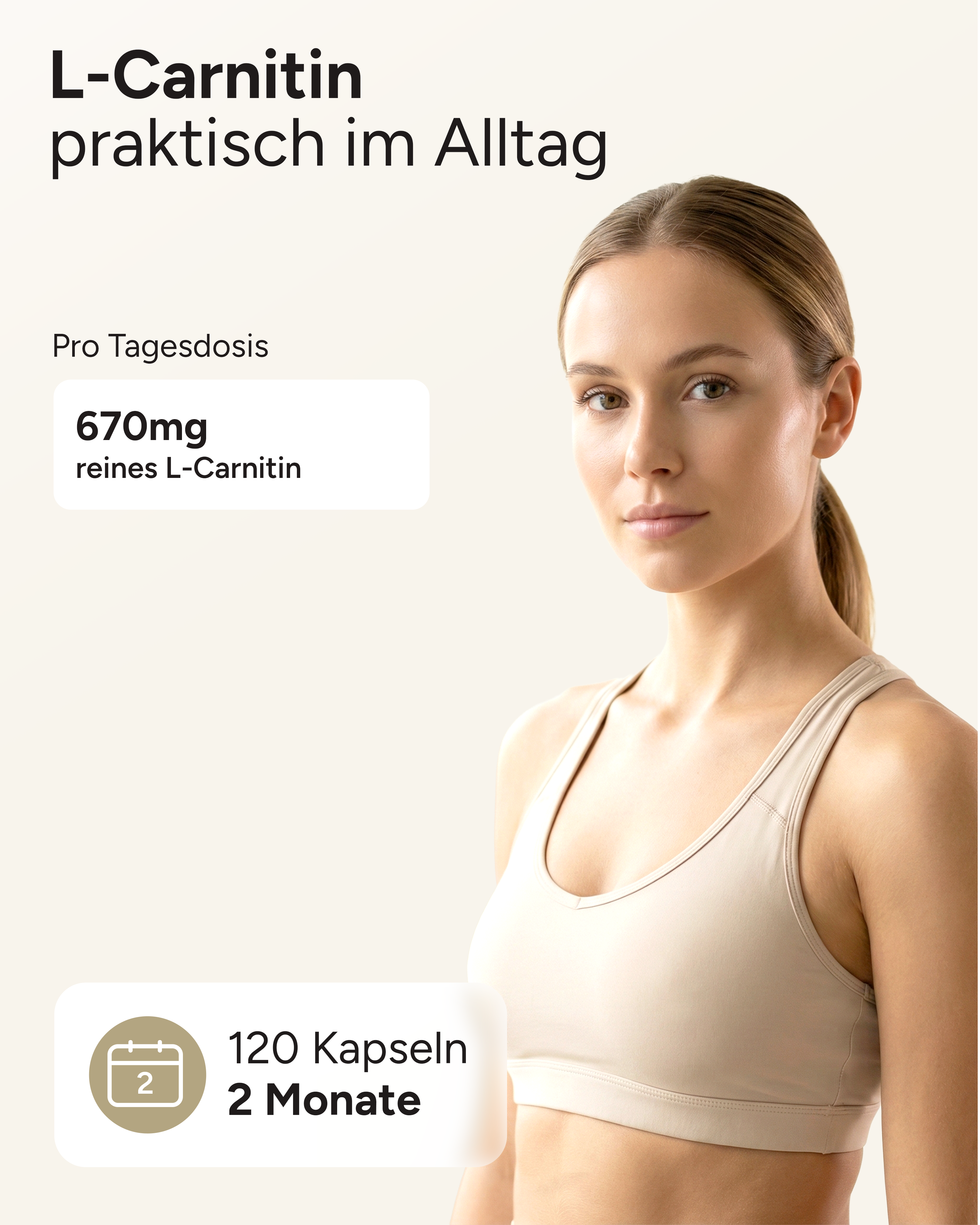 L-Carnitin - 670mg pro Tag