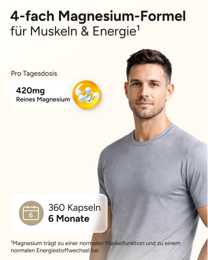 Magnesium - 4-fach Komplex