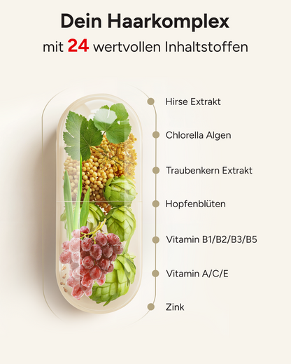 Rapunzel Haar Vitamine - Biotin, Hirse & Silizium