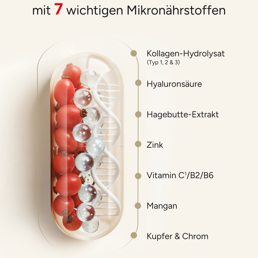 
                      
                        Gelenkglück - Kollagen & Hyaluron Komplex
                      
                    