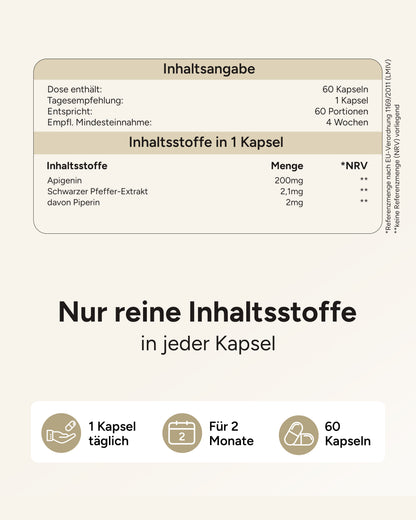 Apigenin - 200mg pro Kapsel