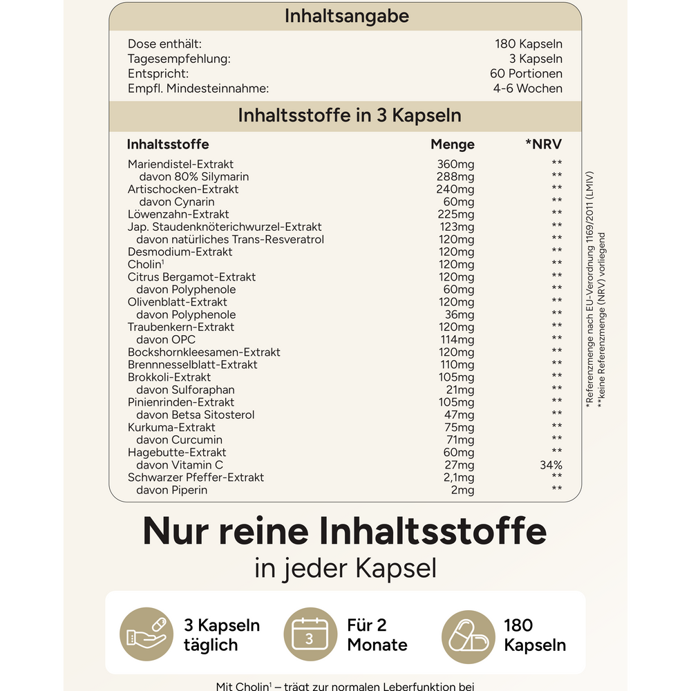 
                      
                        Bitterrein PLUS - Mariendistel, Artischocke und Löwenzahn
                      
                    