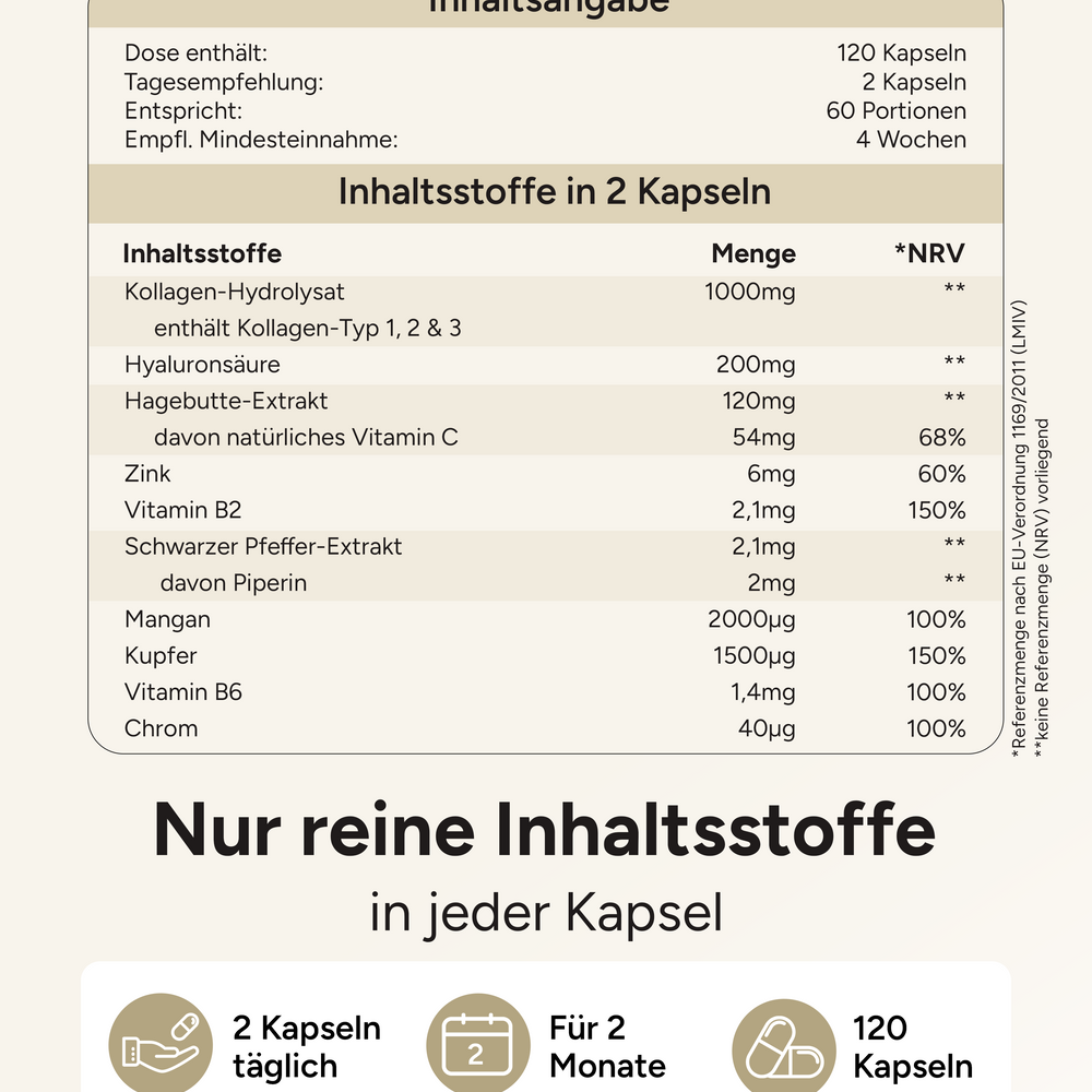 
                      
                        Gelenkglück - Kollagen & Hyaluron Komplex
                      
                    