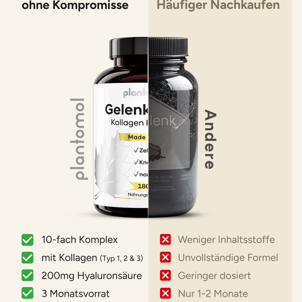 
                      
                        Gelenkglück - Kollagen & Hyaluron Komplex
                      
                    