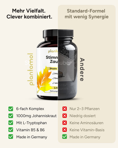 Stimmungszauber - mit Johanniskraut, GABA & L-Tryptophan
