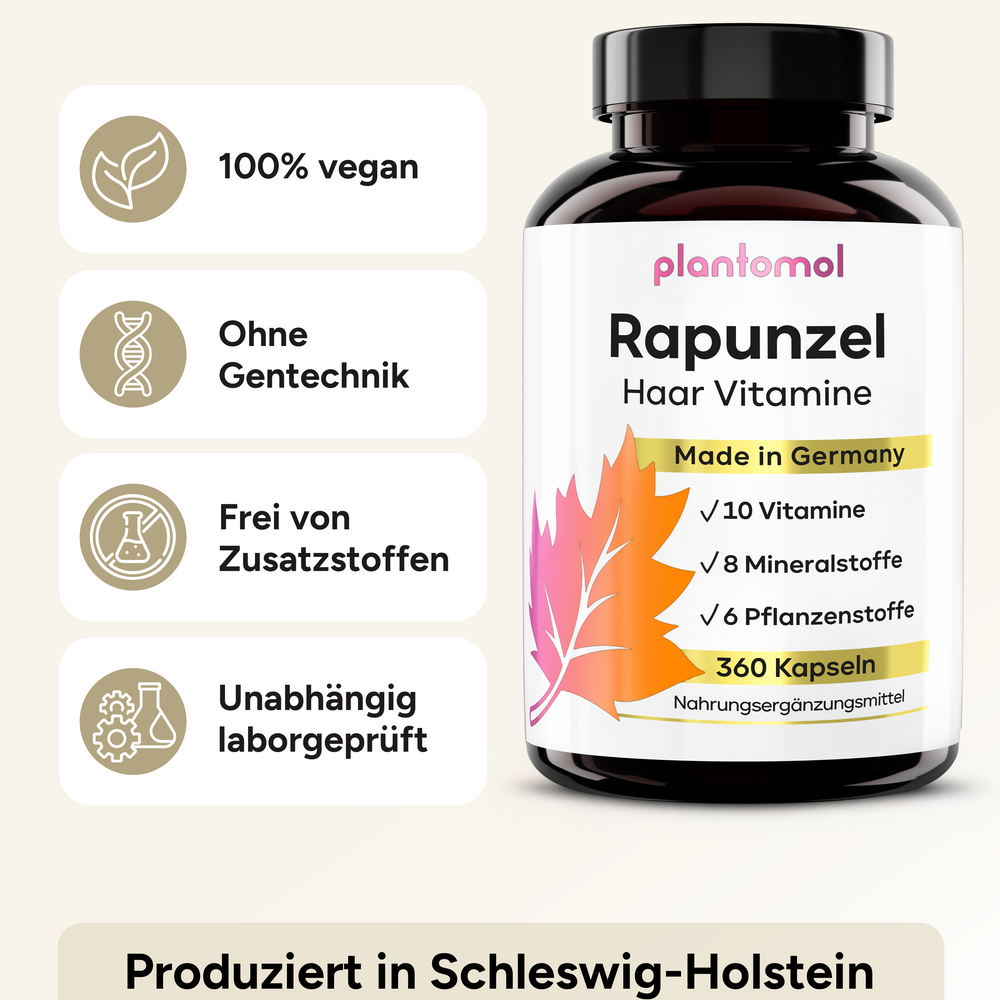 
                      
                        Rapunzel Haar Vitamine - Biotin, Hirse & Silizium
                      
                    