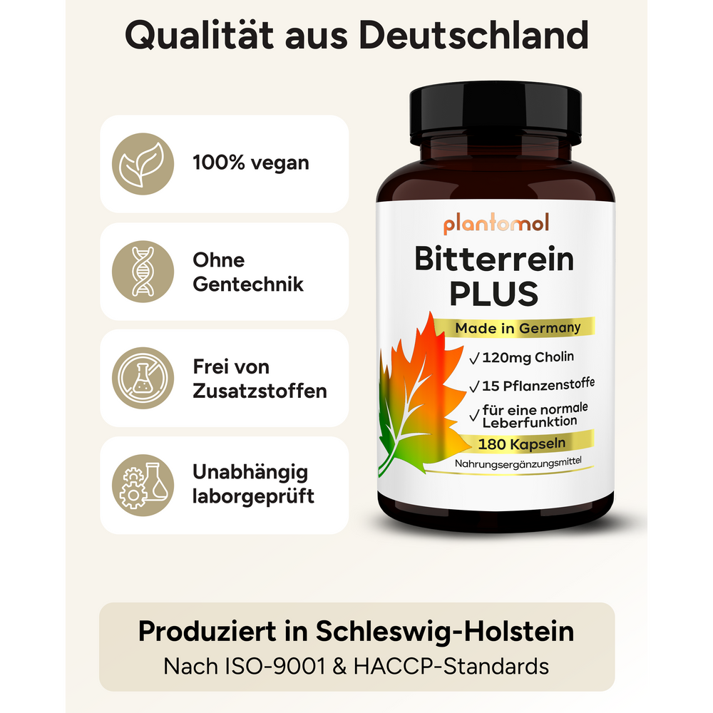 
                      
                        Bitterrein PLUS - Mariendistel, Artischocke und Löwenzahn
                      
                    