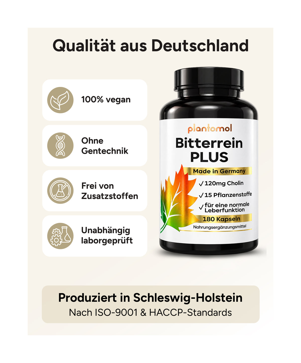 Bitterrein PLUS - Mariendistel, Artischocke und Löwenzahn