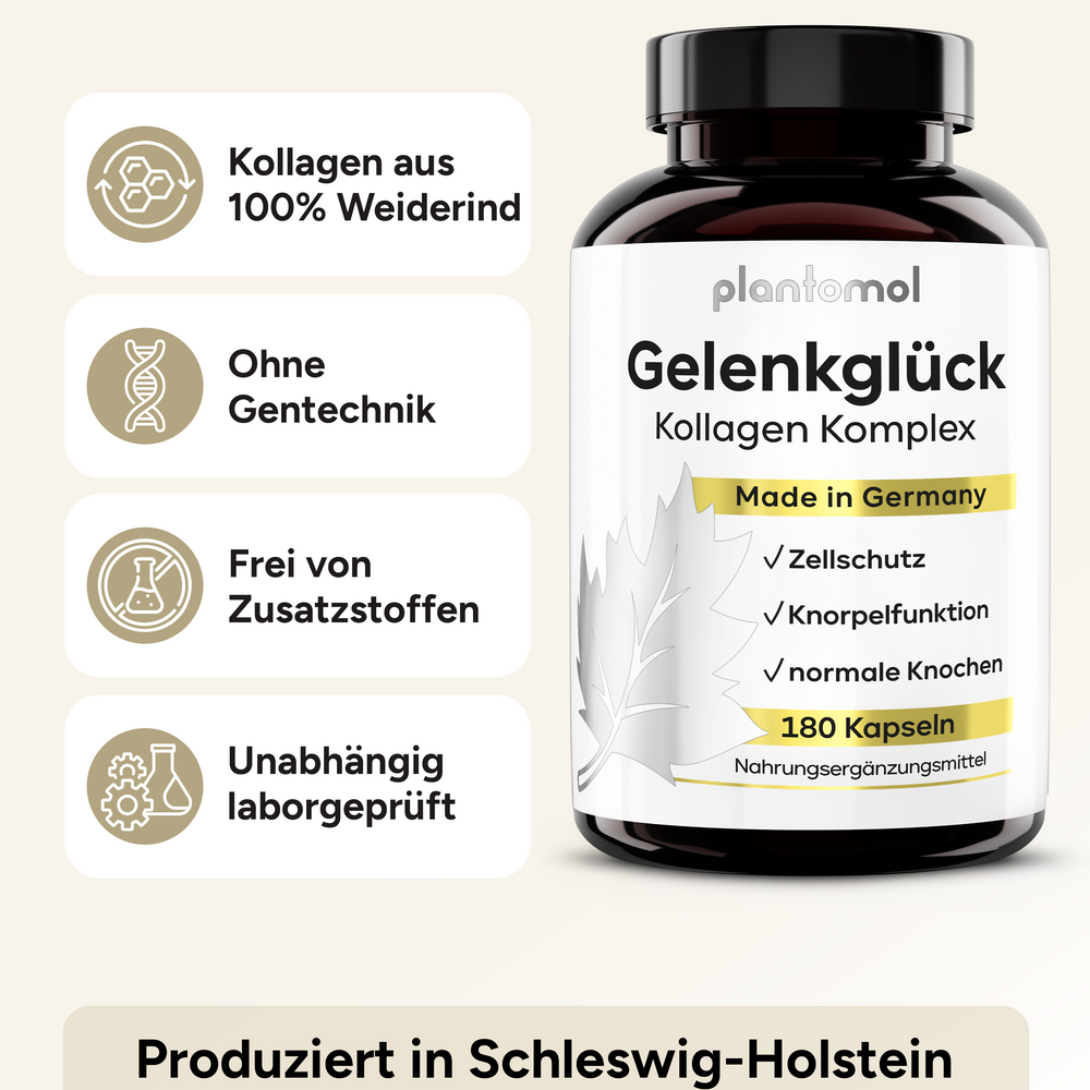 
                      
                        Gelenkglück - Kollagen & Hyaluron Komplex
                      
                    