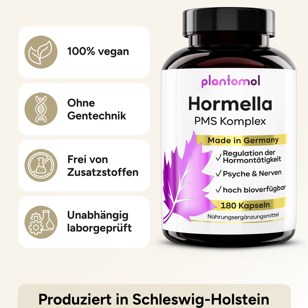 
                      
                        Hormella PMS Komplex - Myo-Inositol, Gänsefingerkraut und OPC
                      
                    