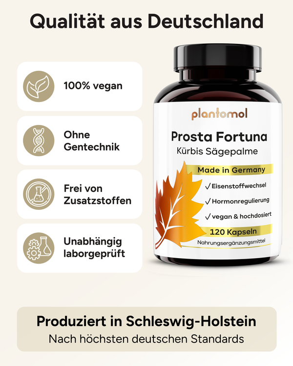 Prosta Fortuna Kapseln mit Kürbiskern und Sägepalme – plantomol