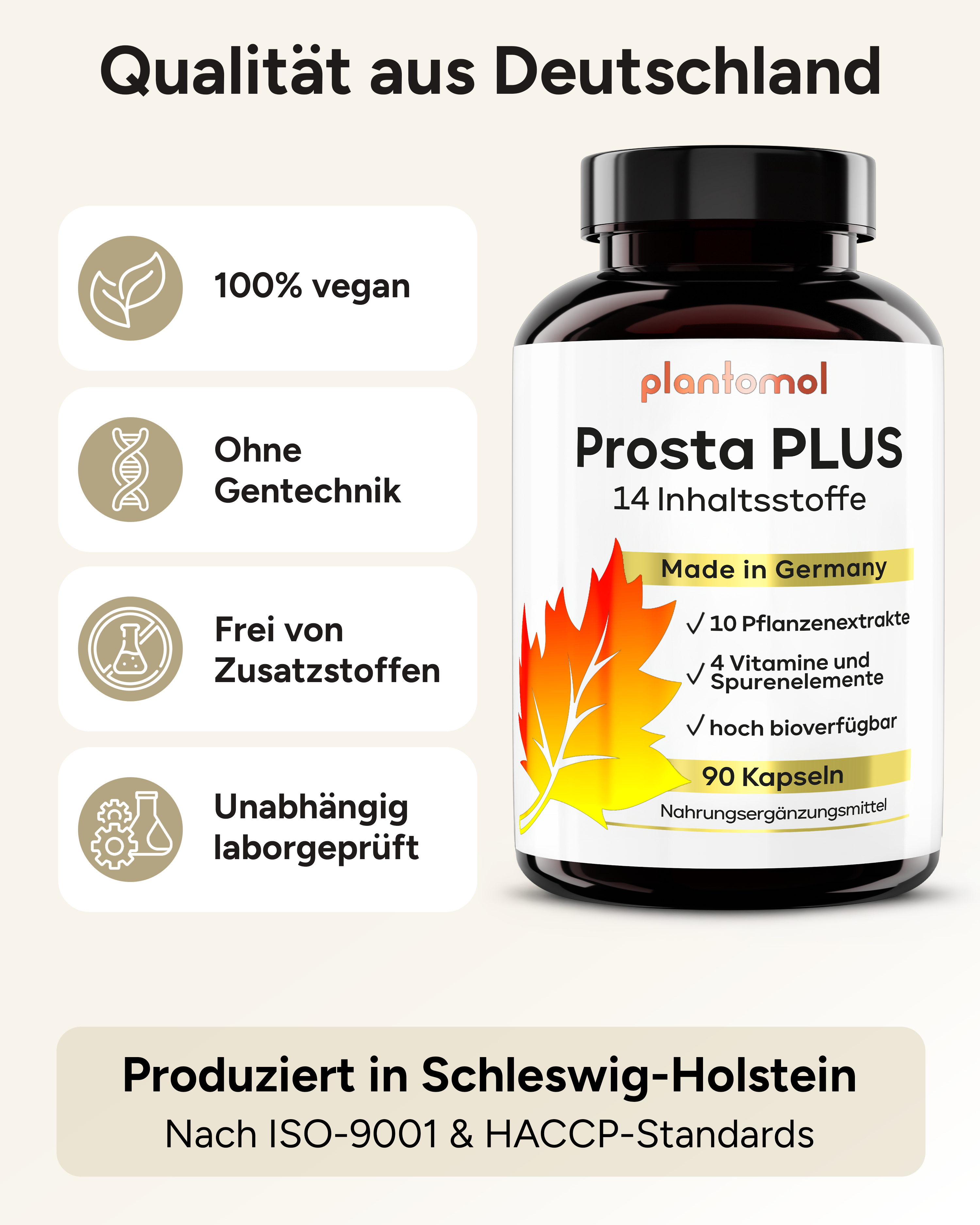 Prosta PLUS - mit Weidenröschen-, Roggenpollen-und Sägepalmen-Extrakt