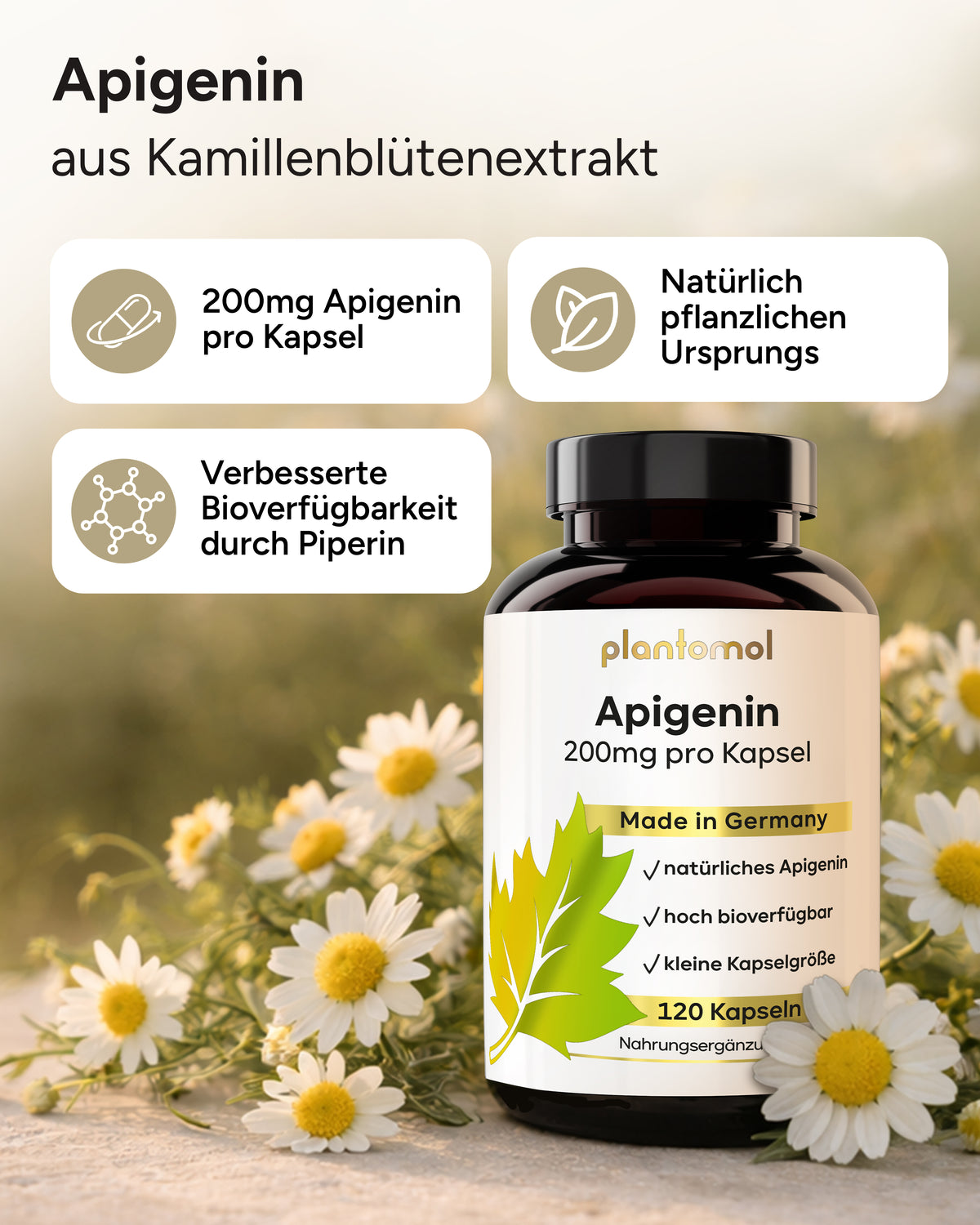 Apigenin - 200mg pro Kapsel